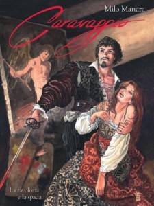La copertina del recente lavoro su Caravaggio