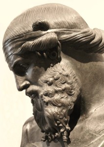 Busto in bronzo di Platone del I° sec. a.C., Napoli, Museo Archeologico Nazionale