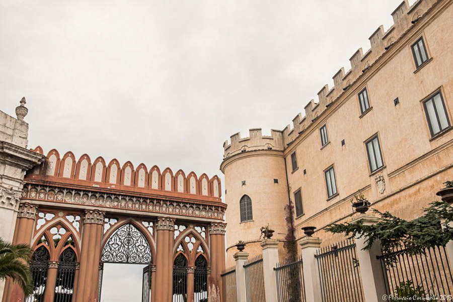 Castello di Corigliano: borgo e ingresso del Castello