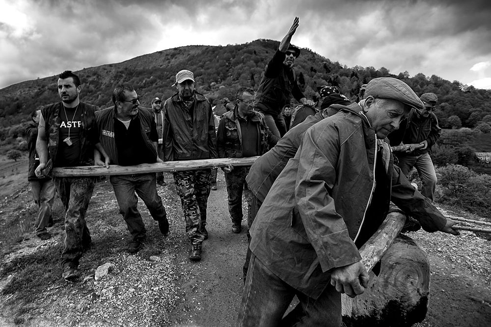 Il trasporto della Pite