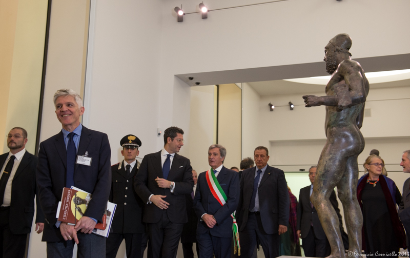 Inaugurazione Bronzi di Riace a Reggio Calabria