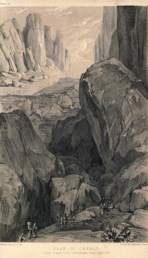 La Calabria dell'800 nelle incantevoli tavole del pittore inglese Edward Lear