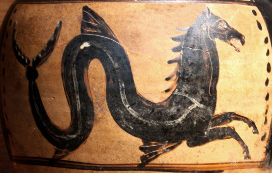 L'ippocampo nell'arte antica