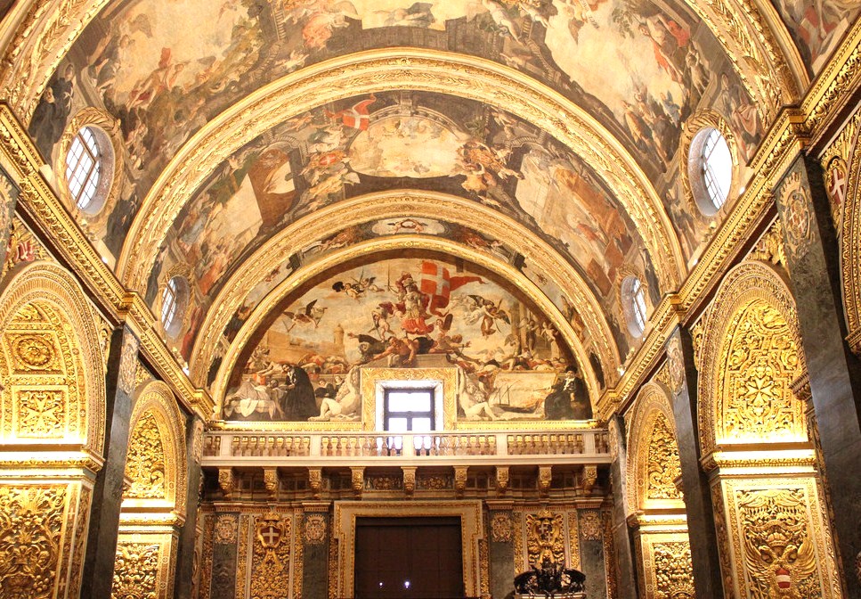 Lo splendore dell’arte di Mattia Preti a Malta: gli affreschi della Concattedrale di S. Giovanni 2