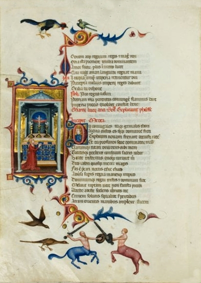 Manoscritto di Seneca ai Girolamini