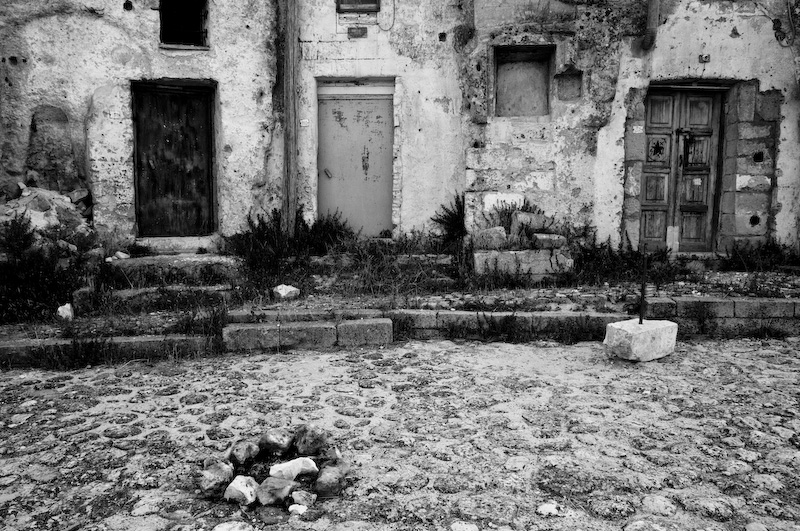 Matera: un sogno in bianco e nero, immagini di Alex Scarcella