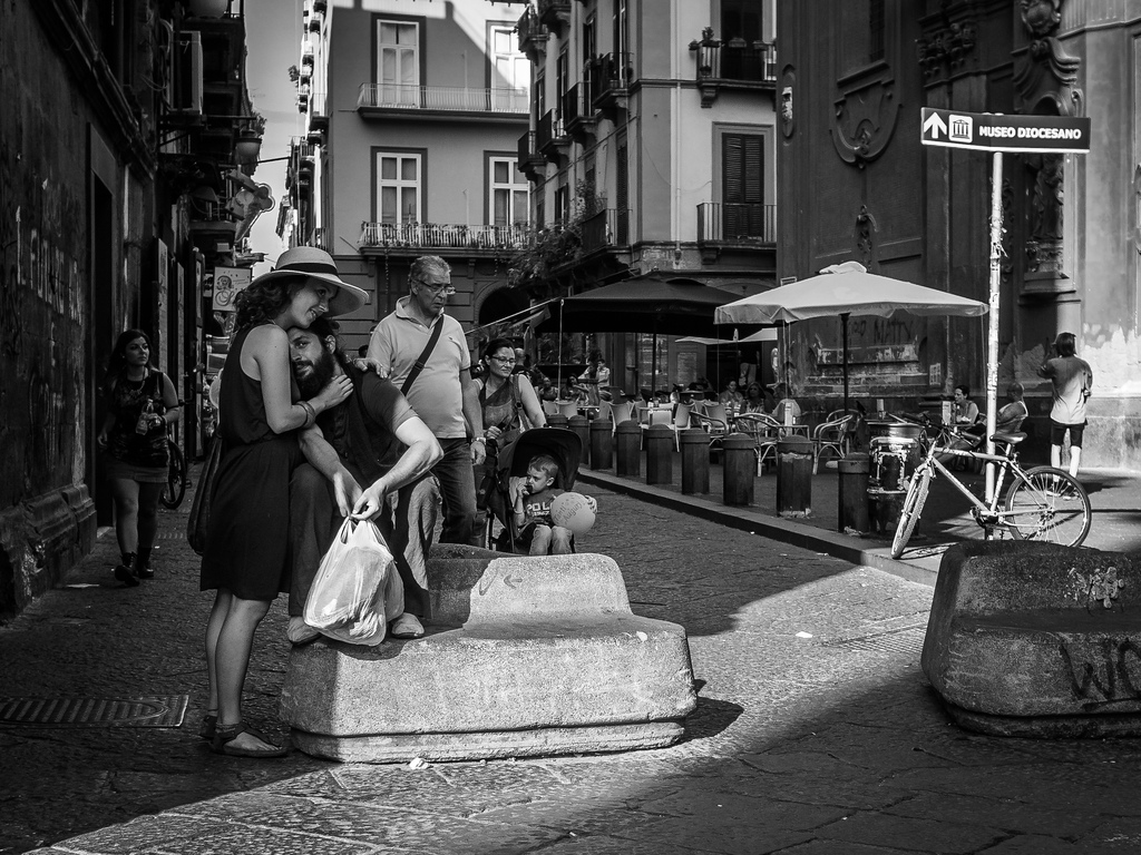 Napoli in Black & White
