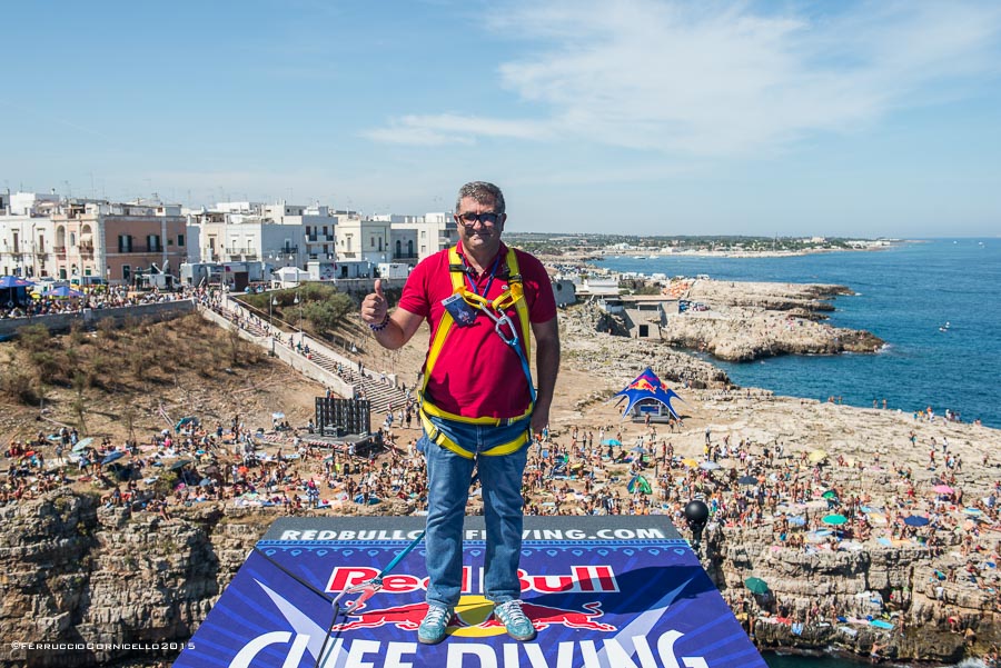 Nel blu dipinto di blu: a Polignano gli spettacolari tuffi del Red Bull Cliff Diving World Series 2015 - 2