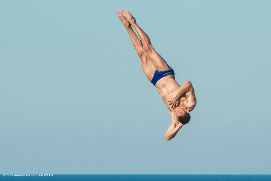 Nel blu dipinto di blu: a Polignano gli spettacolari tuffi del Red Bull Cliff Diving World Series 2015 - 2