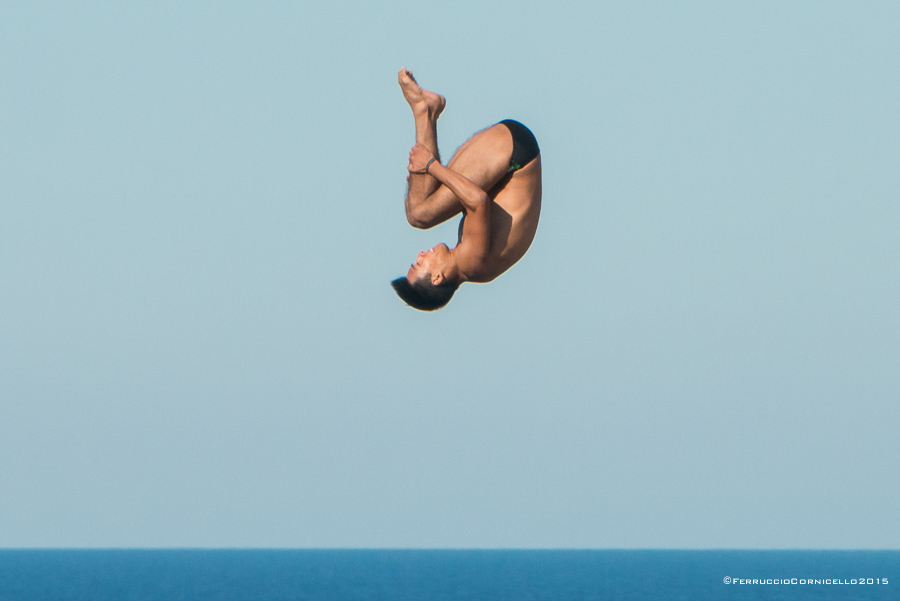 Nel blu dipinto di blu: a Polignano gli spettacolari tuffi del Red Bull Cliff Diving World Series 2015 - 2