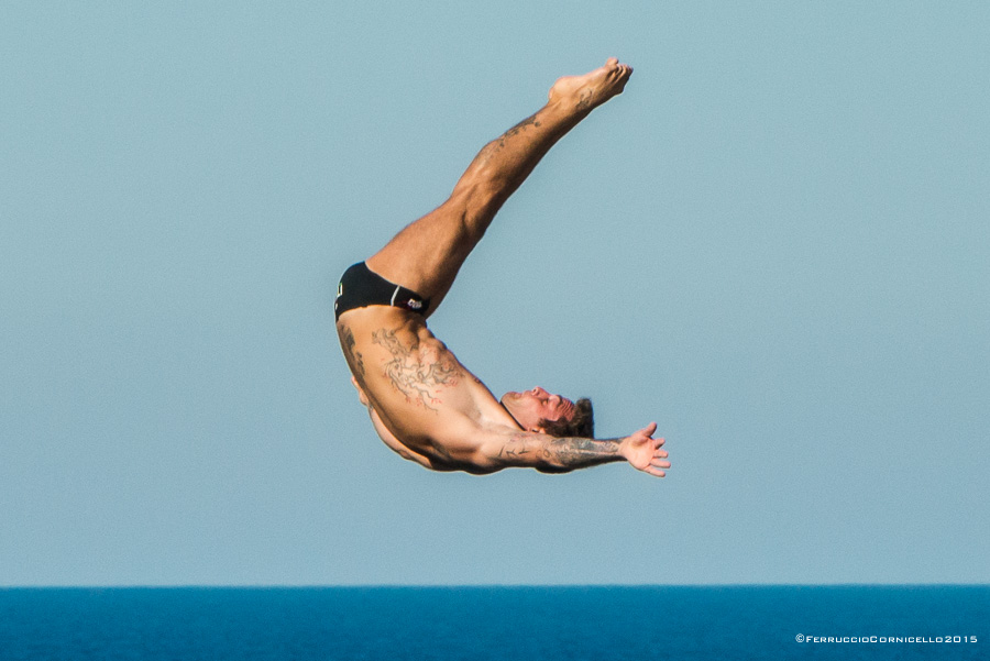 Nel blu dipinto di blu: a Polignano gli spettacolari tuffi del Red Bull Cliff Diving World Series 2015 - 2