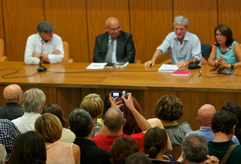 Nino Migliori al Politecnico di Bari