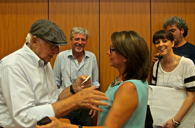 Nino Migliori al Politecnico di Bari