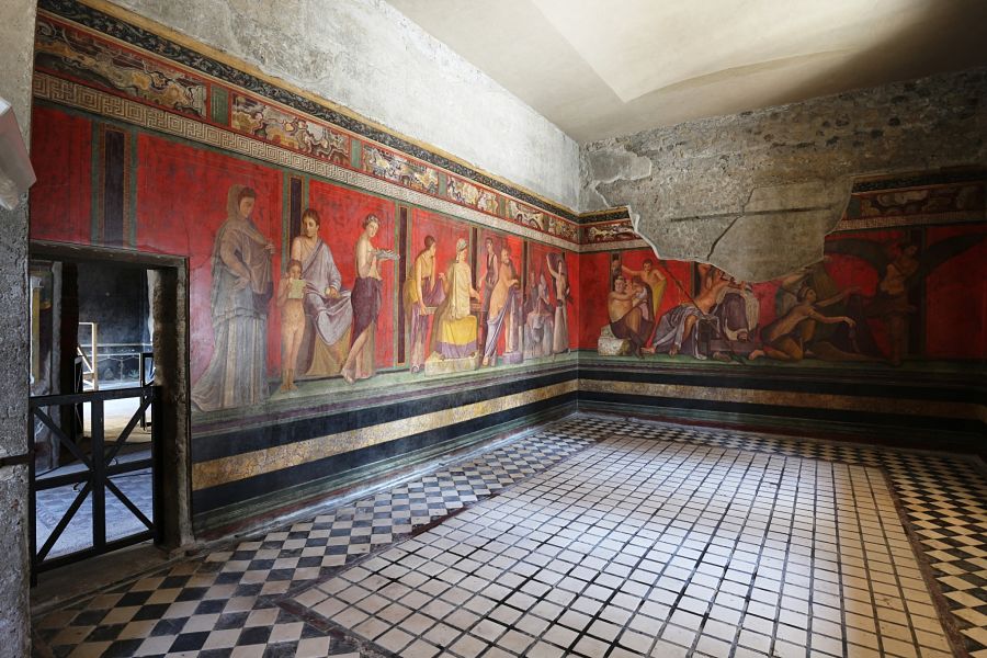Riapre a Pompei la Villa dei Misteri