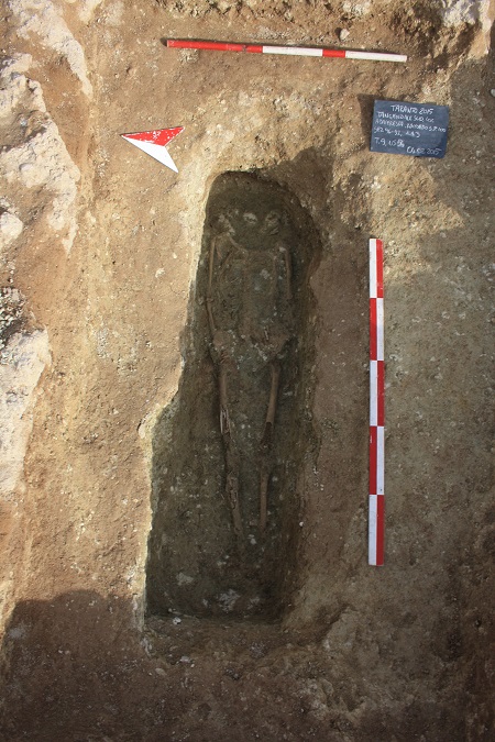 Taranto: ritrovata intatta tomba del VI° sec. a.C.