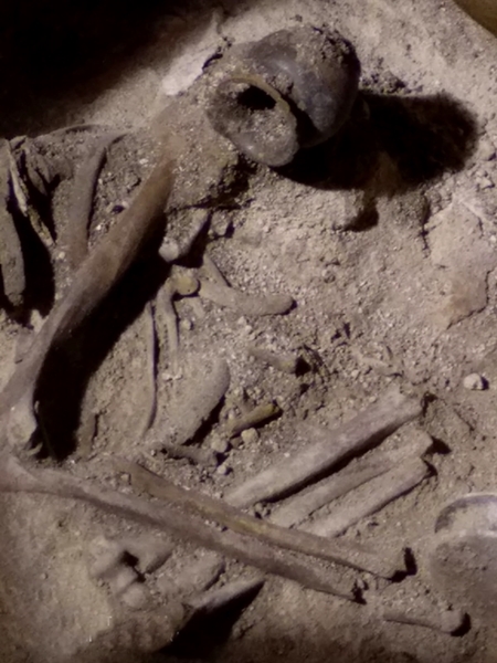 Tomba scoperta a Matera