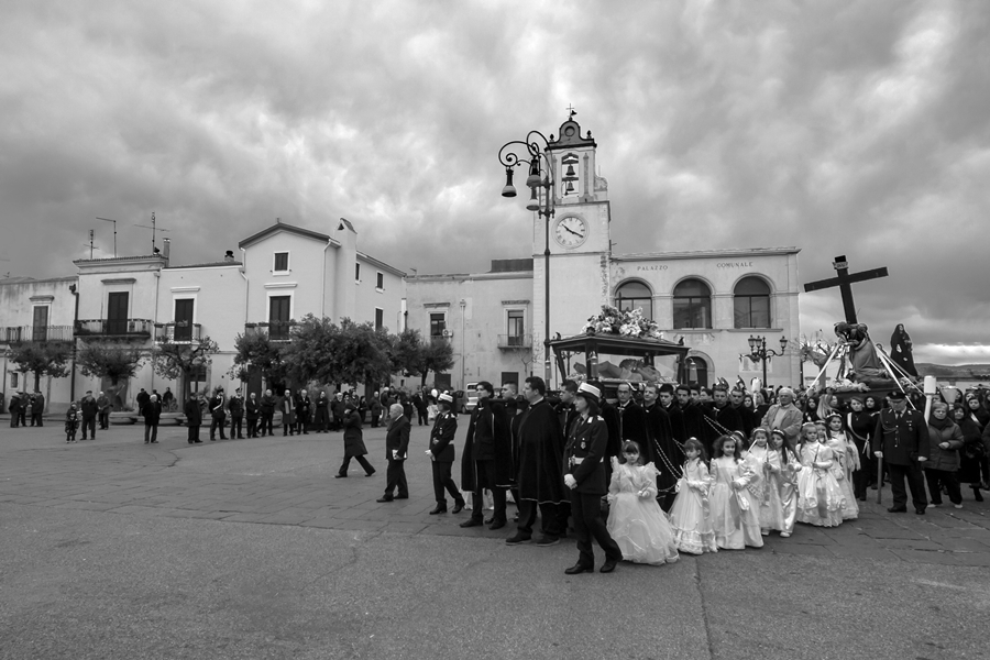 Venerdì e Sabato Santo a Ferrandina, nelle foto di F. La Centra