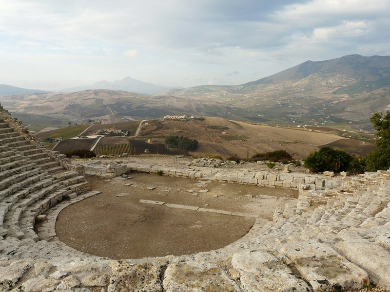 Teatro di Segesta - Image source