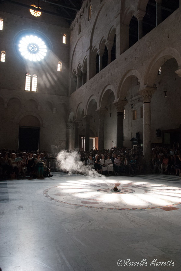 Il solstizio d'estate nella Cattedrale di San Sabino, Bari, 21 giugno 2015