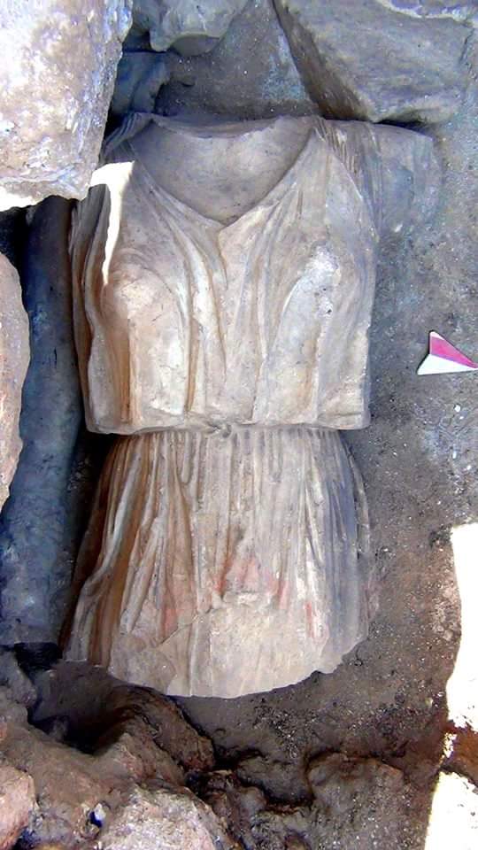 Il busto della Atena/Minerva di Castro (Lecce) - Ph. Courtesy Comune di Castro