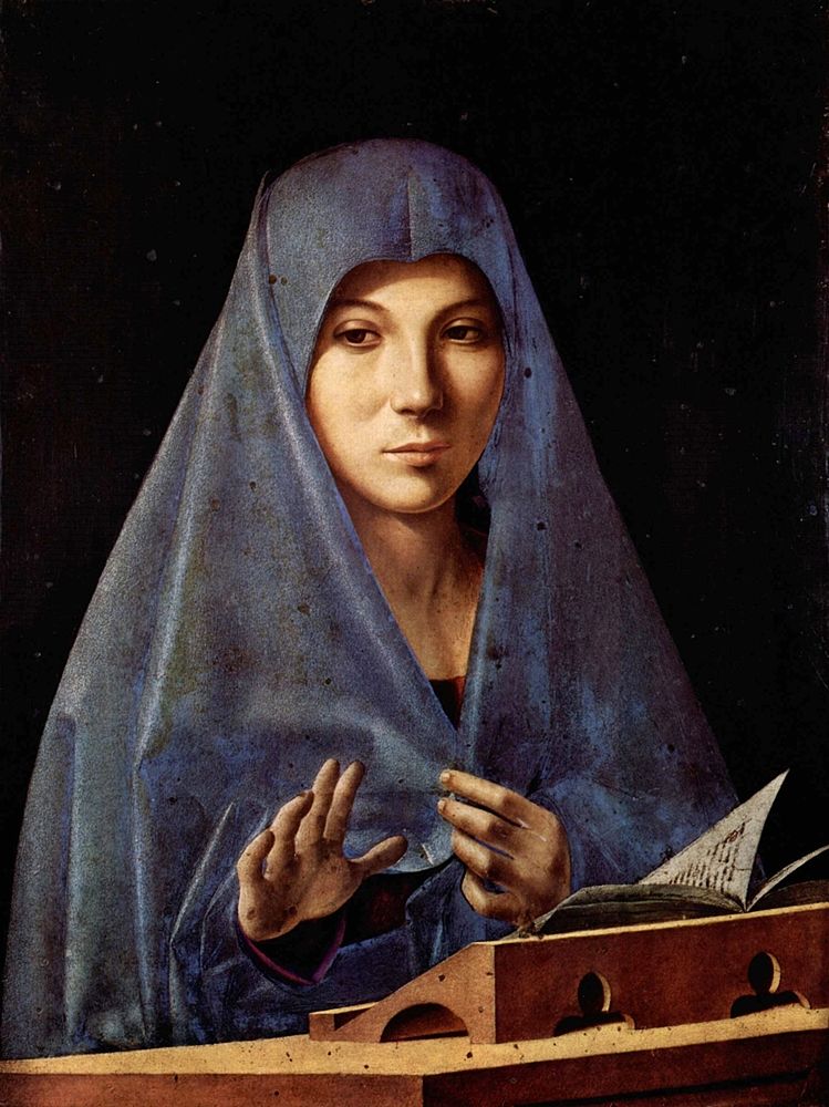 L'Annunciata di Antonello da Messina, Galleria Regionale della Sicilia, Palermo - Ph. courtesy of Herbert Hauffmann