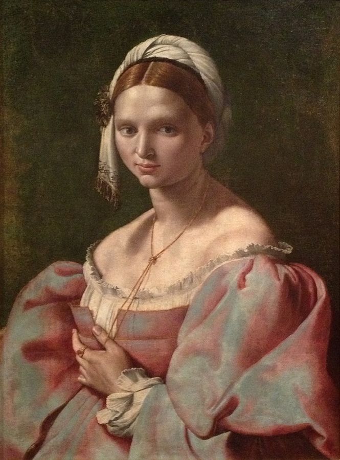 Ritratto di donna, di Giuliano Bugiardini, XVI sec.,Museu Calouste Gulbenkian, Lisbona - Ph. Marcel Fosca | CCBY-SA3.0