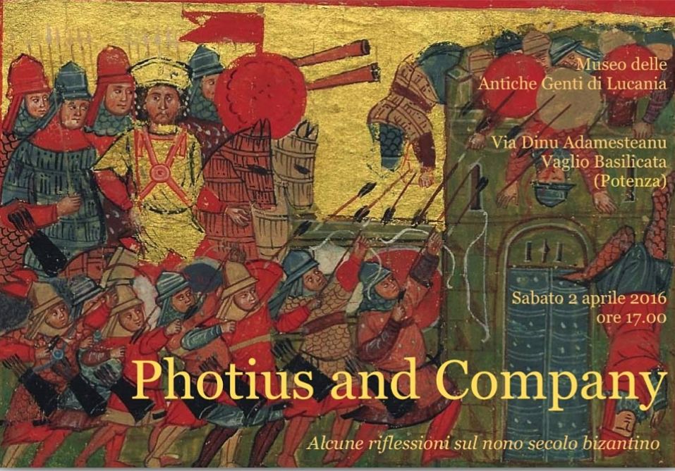 Photius and Company (Vaglio di Basilicata - 2 aprile 2016)