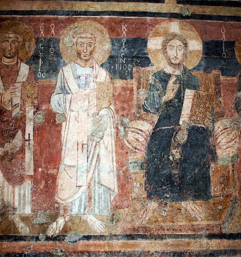 Part. degli affreschi di Santa Maria Antiqua, Roma - Ph. Igor Hauffman