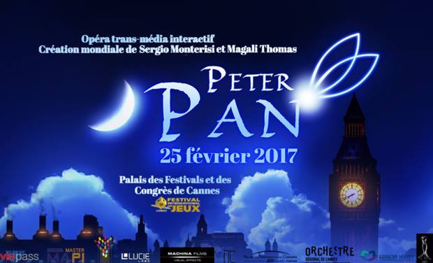 Peter Pan, l'opera transmediale di Sergio Monterisi in cartellone a Cannes (25 febbraio 2017)
