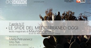 Le sfide del Mediterraneo. Lectio Magistralis a Lamezia Terme di Maurice Aymard, allievo di Braudel