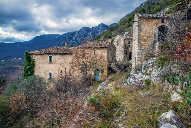 Scorcio di Rocchetta Alta, Rocchetta a Volturno, comune di cui fa parte Castelnuovo – Ph. Fiore S. Barbato