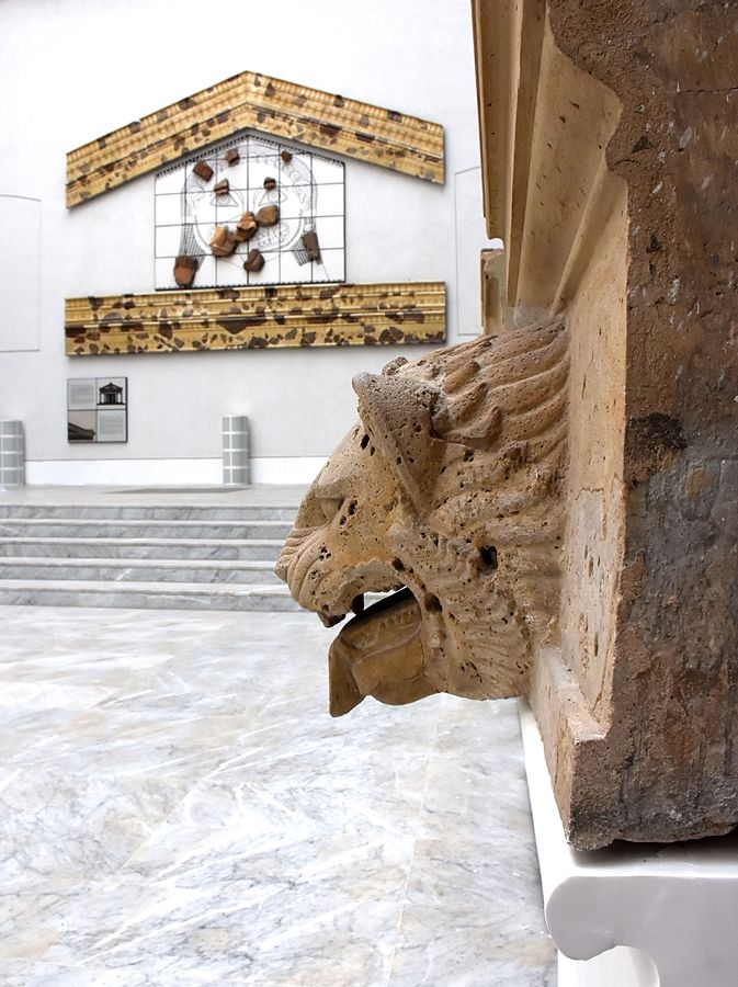 Scorcio dell’Agorà del Museo Archeologico Regionale “A. Salinas” | Ph. Arcaro – Sunseri
