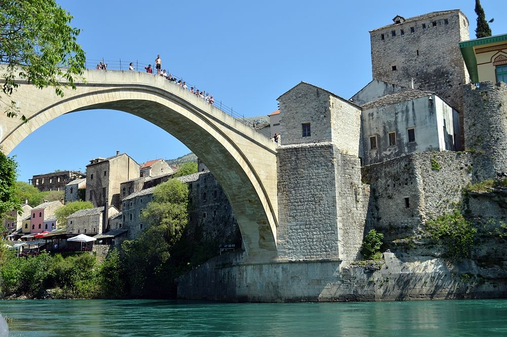 Scorcio di Mostar e del suo storico ponte © Angela Capurso