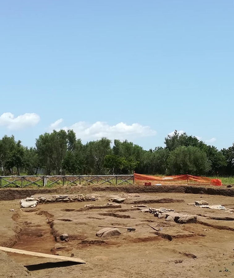 Cantiere archeologico in Loc. Calderazzo, nell'area della colonia magno-greca di Medma, Rosarno (Reggio Calabria)