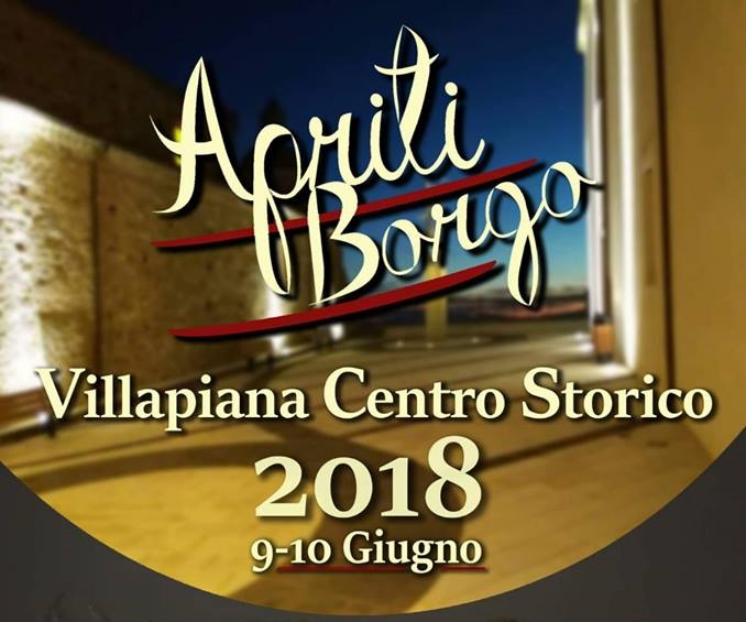 Apriti Borgo (Villapiana, 9-10 giugno 2018)