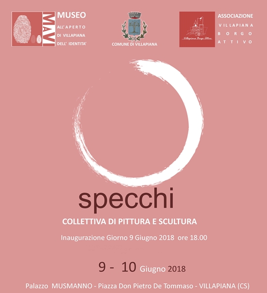 "Specci", collettiva d'arte 9-10 giugno 2018, Villapiana (Cs)