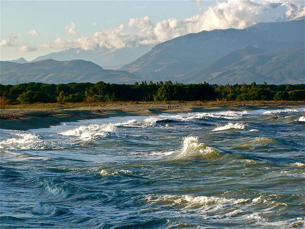 Un tratto della costa di Sibari - Ph. © Stefano Contin