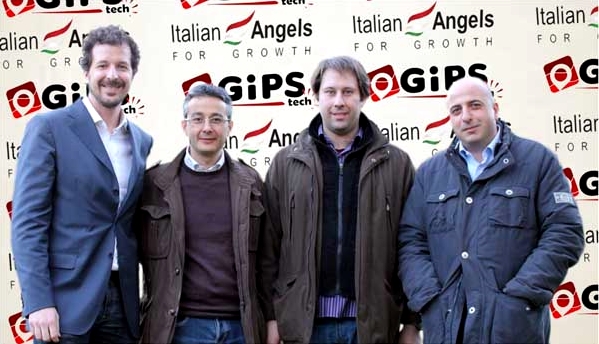 Il team di GIPStech. Da sin.: Matteo Faggin, Gaetano D'Aquila, Giuseppe Cutrì, Giuseppe Fedele - Fonte immagine: StartupItalia