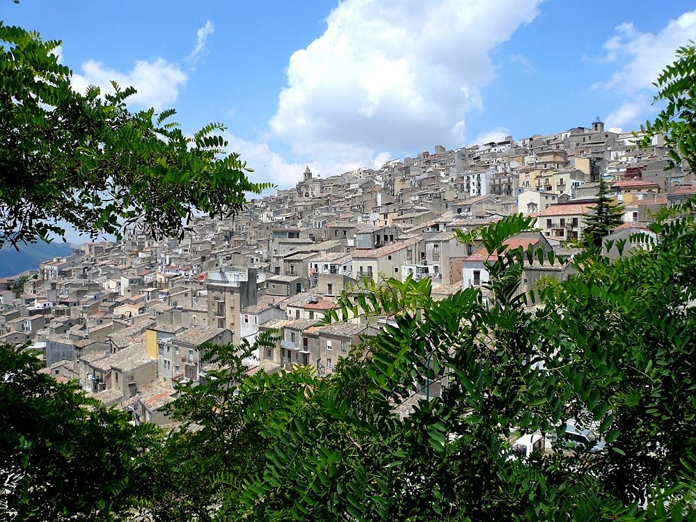 Veduta di Prizzi (Palermo)