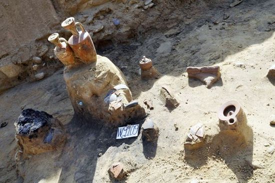 Ritrovamenti nella necropoli di Himera - Fonte: Soprintendenza Archeologica Palermo