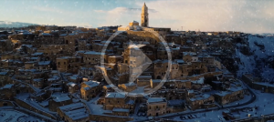 La poesia della neve a Matera, nel video dell’olandese Caspar Daniël Diederik