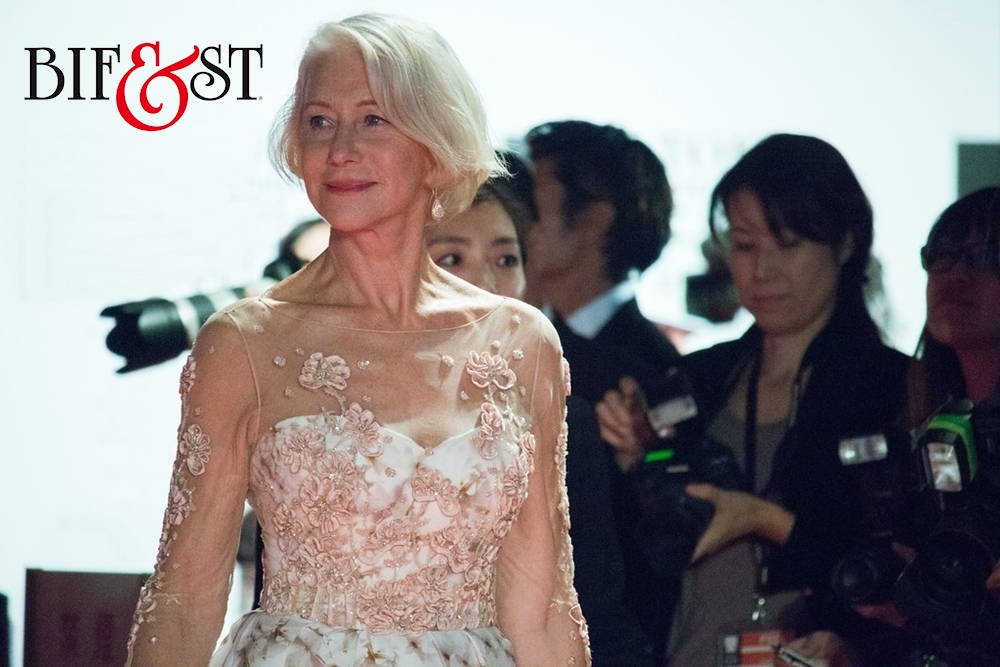 L'attrice britannica premio Oscar Helen Mirren