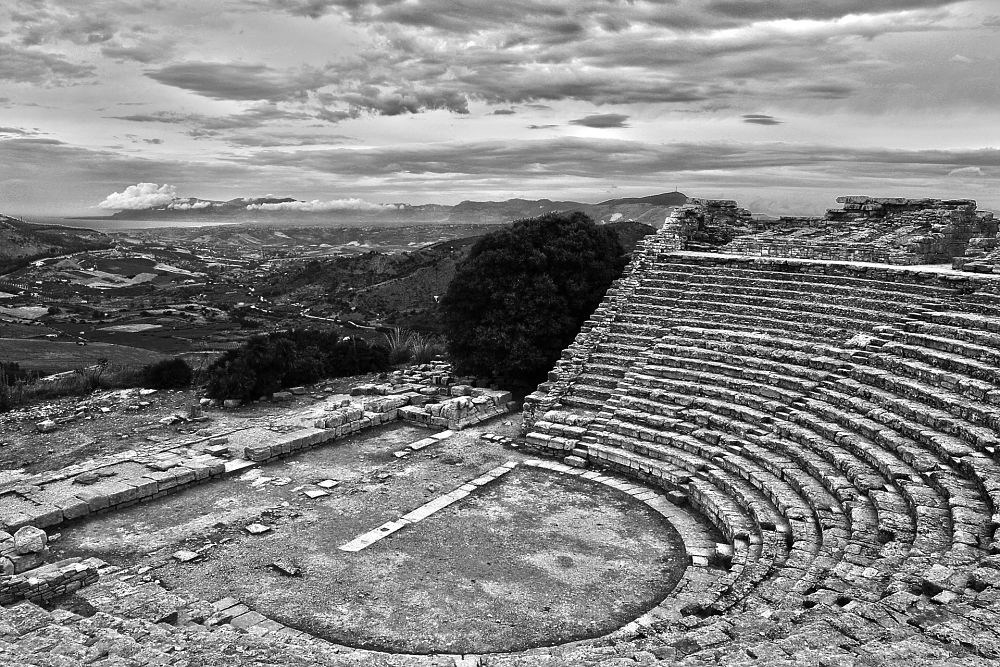 Segesta, scorcio del Teatro