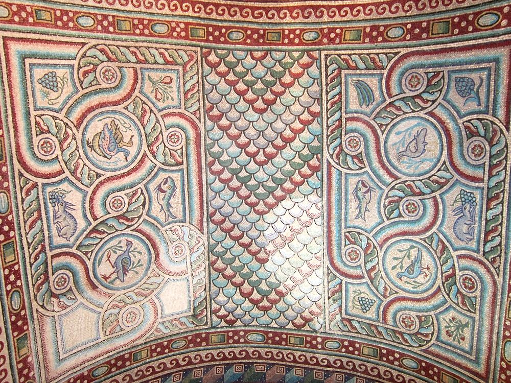 Mosaici della volta a botte, V-VI sec. d.C. - Ph. © Alessandro Romano