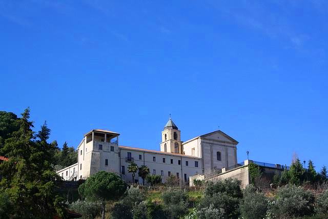 Scorcio del santuario francescano dell'Ecce Homo, a Mesoraca (Crotone)