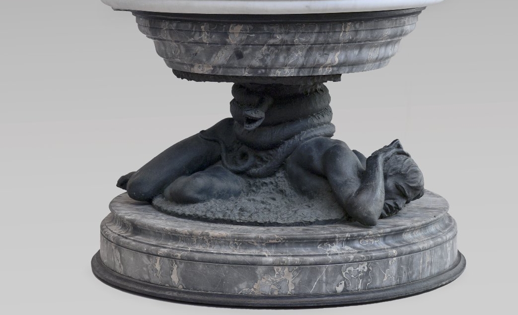 Salvatore Albano, Gli Ageli caduti (part. della base), 1883 - Ph.  Brooklyn Museum, NY