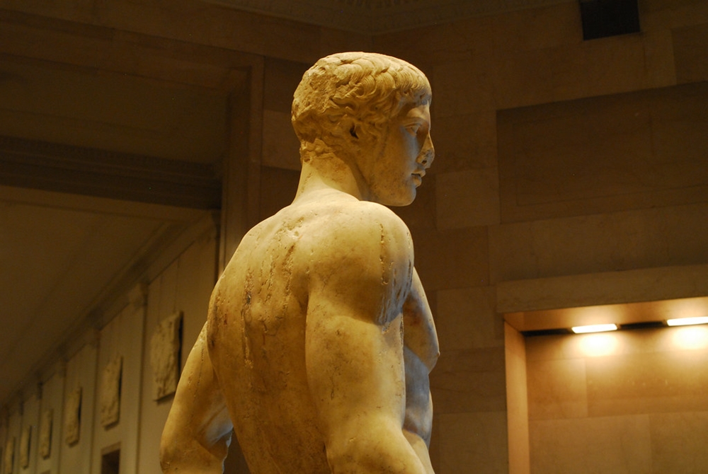 Doriforo di Stabiae, marmo pentelico, fine II-metà I sec. a.C., Minneapolis Institute of Art - Image source | ccby-sa2.0
