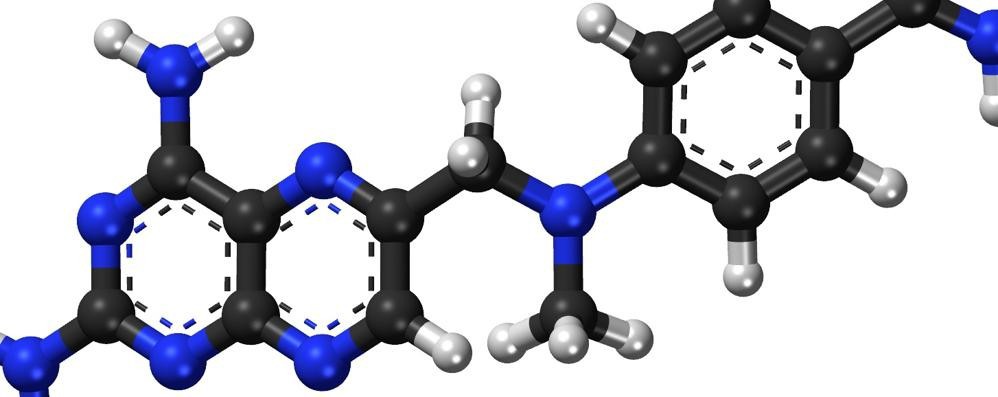 Molecola di Metotrexato (elaborazione grafica)