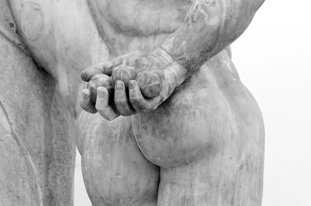 Ercole Farnese, marmo, III sec. d.C., Napoli, Museo Archeologico Nazionale