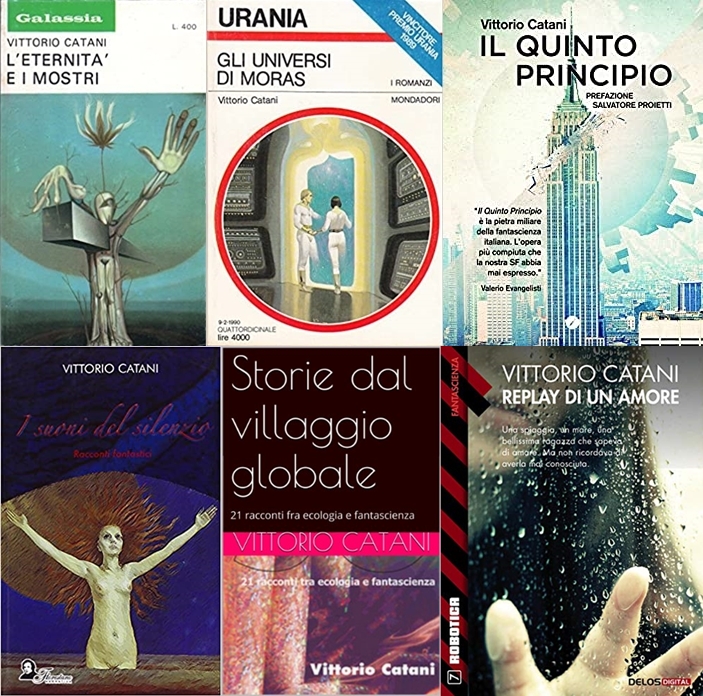 Una piccola selezione di libri di Vittorio Catani